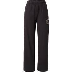 Dam - Mjukisbyxor - Vita Calvin Klein Wide Leg Monogram Joggers Black