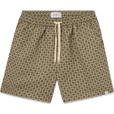 Les Deux Herr Badkläder Les Deux Stan Aop Swim Shorts 2.0 - Mehrfarbig