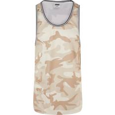 Bruna - Herr Linnen Urban Classics Camo Mesh Tanktop, herrlinne, finns många olika färger, storlekar till 5XL, Simplesandcamo