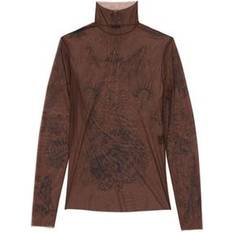 Balenciaga Blouses Balenciaga Tat Artwork-prin Long-sleeve Top