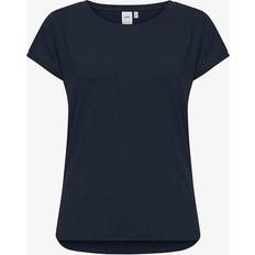 Ichi Dame T-shirts Ichi IHRebel SS6 Total Eclipse T-Shirt M�rke bl�