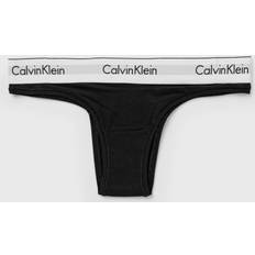 Calvin Klein Slip Brésilien Coton Mélangé - Nero