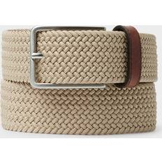 Beige - Herr Skärp Saddler Marstrand Textilbälte Beige - Beige