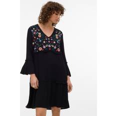 Abito a lunghezza ginocchio - Nero Vestiti Vero Moda Vmsina Short Dress