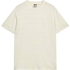 Herren - Natur T-Shirts Superdry T-Shirt, strukturiert, Baumwolle, für Herren, beige