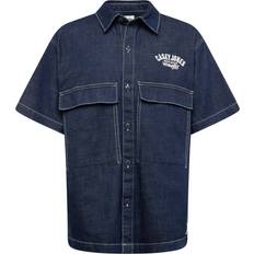 Wrangler Man Shirts Wrangler Casey Jones Shirt Indigo Blue