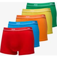 Yellow Men's Underwear BOSS 5-Pack Trunks Multi Coloured