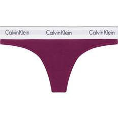 Morado - Mujer Bragas Calvin Klein Underwear WMNS THONG women Panties purple