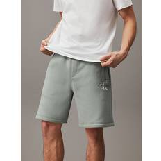 Calvin Klein Lommer Shorts Calvin Klein Monogram Fleece Jogger Shorts Grey