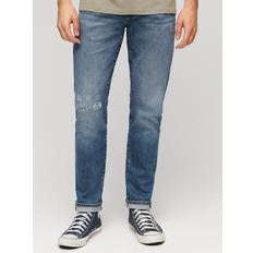 Superdry Jeans Superdry Herren Schmale Vintage-Jeans Blau Größe: