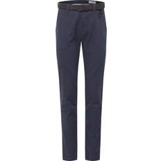 Lærredsbukser navy navy