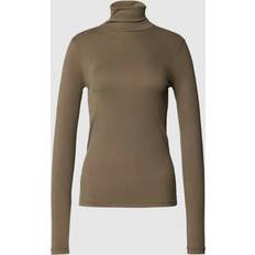 Mango T-shirts Mango Modal turtleneck t-shirt khaki Woman Khaki