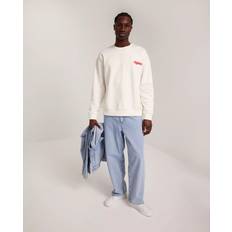 Lee Herre Sweatere Lee Jeans Graphic Sweatshirt Sweatshirts Ecru
