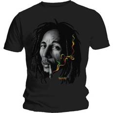 Bob Marley: Unisex T-Shirt/Rasta Smoke Large
