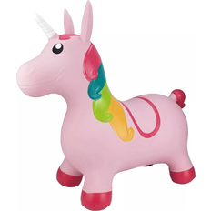 Animals Jumping Toys BounceZiez Bouncy Unicorn with Pump