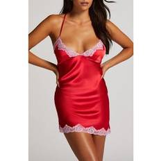 Hunkemöller Vestiti Hunkemöller Unterrock Satin 204998 Rot