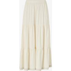 Luonnonväri Hameet Pieces Pcadelia Midi Skirt