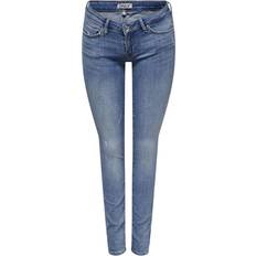 Dame - Orange Jeans Only Super Low Skinny Fit Jeans