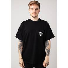 Carhartt WIP Tops Carhartt WIP S/S Amour Pocket Tee men Shortsleeves black in size:XL