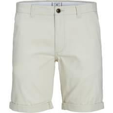 Chinosshorts - Gråa Jack & Jones – Naturvita chino-shorts-Naturlig