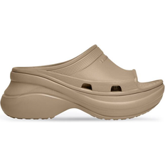 Balenciaga Men Outdoor Slippers Balenciaga Pool Crocs M - Beige