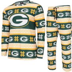 Green - Unisex Sleepwear Foco NFL Winter XMAS Pyjama Schlafanzug Green Bay Packers