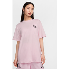 Nike Pink T-shirts Nike Womens Trend Boyfriend T-Shirt