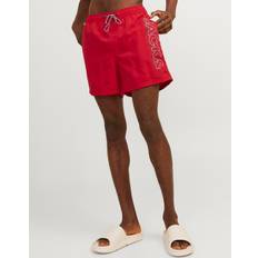 Rot Badehosen Jack & Jones Fiji Swimsuit Red