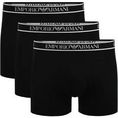 Armani Underbukser Armani Pack Stretch Cotton Boxer Black Sort