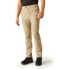 Regatta Men's Lightweight Highton Zip Off Walking Trousers Oat, Beige