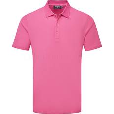 Golf - Rosa Ropa Glenmuir Mens Performance Pique Golf Polo Shirt - Hot Pink