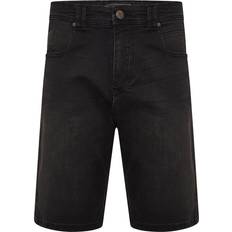 Kam Trousers & Shorts Kam Denim Shorts - Black