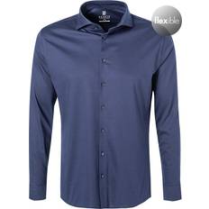 DESOTO Skjorter DESOTO Essential Shirt Hai Jersey Navy Blue Dark Blue