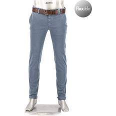 Herre - Tencel Bukser Alberto Herren Hose blau