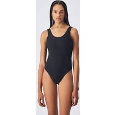 Champion Dam Badkläder Champion Swimming Suit Black Beauty
