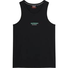 Superdry Herren Tanktops Superdry Sportswear Lässiges Trägertop mit Logo