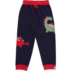 Dinosaurs Trousers Lilly and Sid Dizzy Dino Applique Sweatpant Blue 0-6 Months