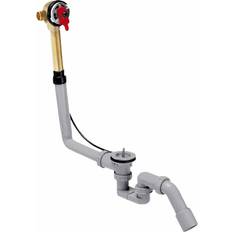 Hansgrohe Exafill Basic Filler, Waste and Overflow Set for Standard Bath Tubs