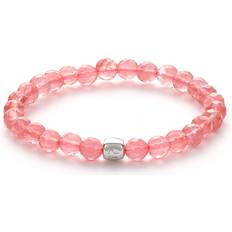 Alexander Lynggaard Color Up armbånd Cherry Quartz Facet 6mm