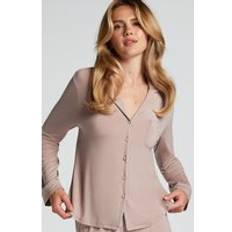 Hunkemöller Oberbekleidung Hunkemöller Langärmelige Jersey-Jacke - Essential Beige