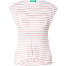 United Colors of Benetton Ropa United Colors of Benetton Camiseta - Rosa/Blanco