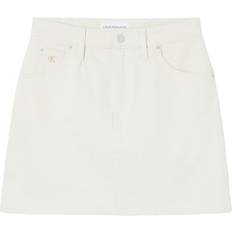 Calvin Klein Dam Kjolar Calvin Klein High Rise Denim Skirt Dam, Denim, 25