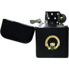 Lighters Knight Irish Claddagh Stormproof Petrol Lighter