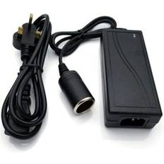 60W 240V To 12V DC Adaptor Cigarette Lighter Converter Car Charger