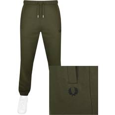 Fred Perry Men Trousers & Shorts Fred Perry Loopback Jogging Bottoms In Green