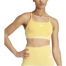 Yellow Bras Adidas Women's Training Light Support Bra Orange, Orange, Xs, Women