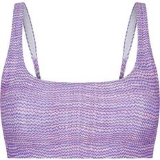 Bikinioverdeler Röhnisch Women's Nife Bikini Top Zigzag Purple, Zigzag Purple