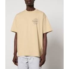 Beige T-shirts Carhartt WIP Ablaze Cotton T-Shirt Beige