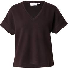 Vila Herren T-Shirts Vila T-Shirt 'Frotea' schwarz