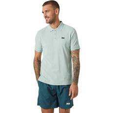 Nylon Polos Helly Hansen Driftline Short Sleeve Polo Green Man